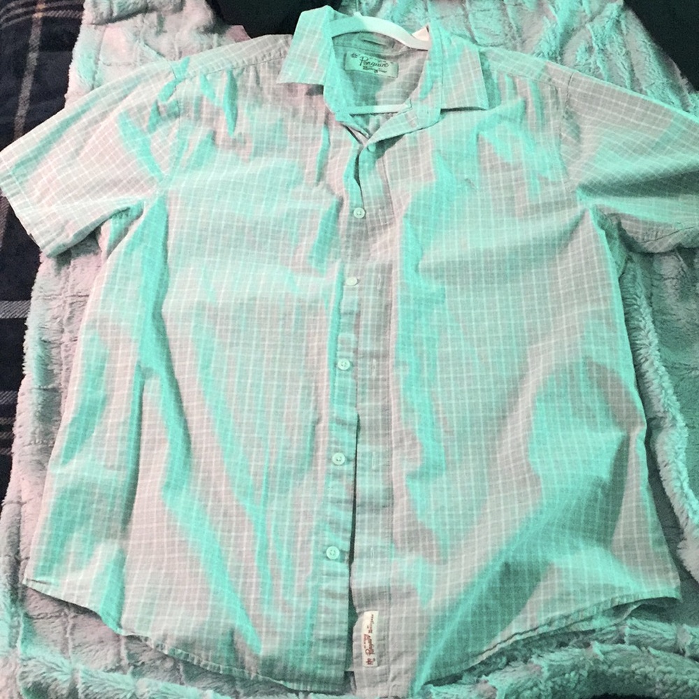 Original penguin button up short sleeve